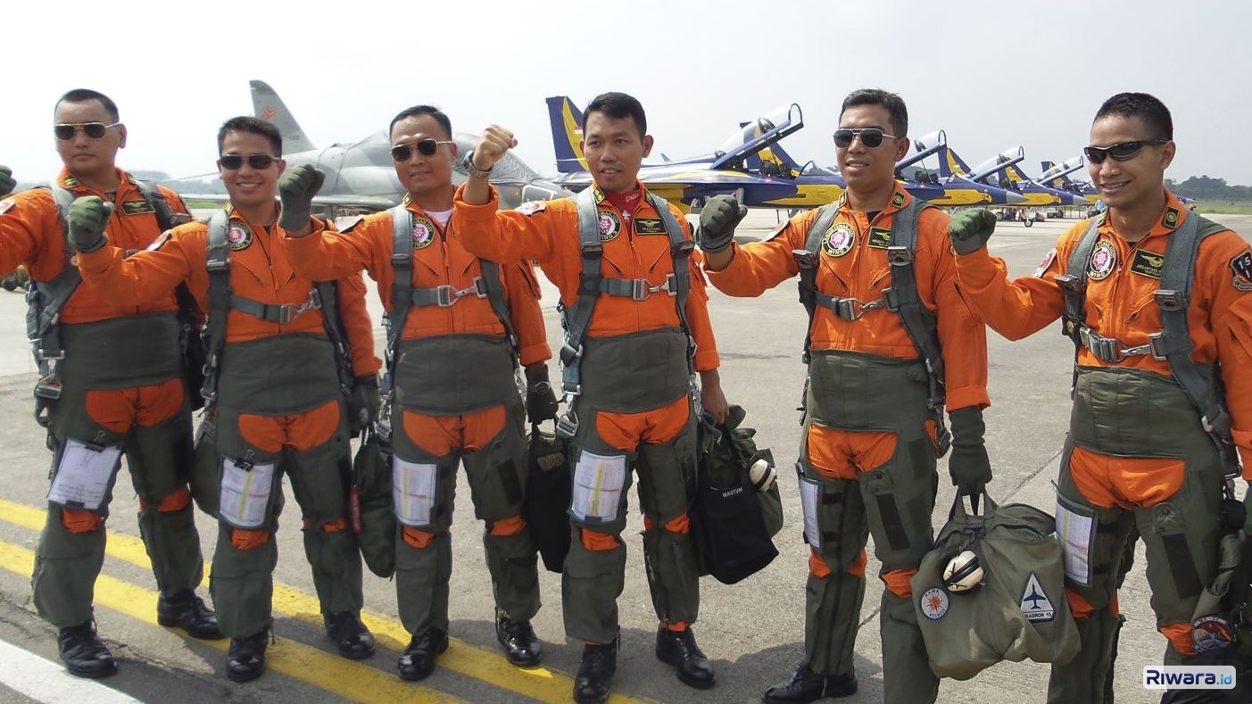 Ilustrasi penerbang TNI AU